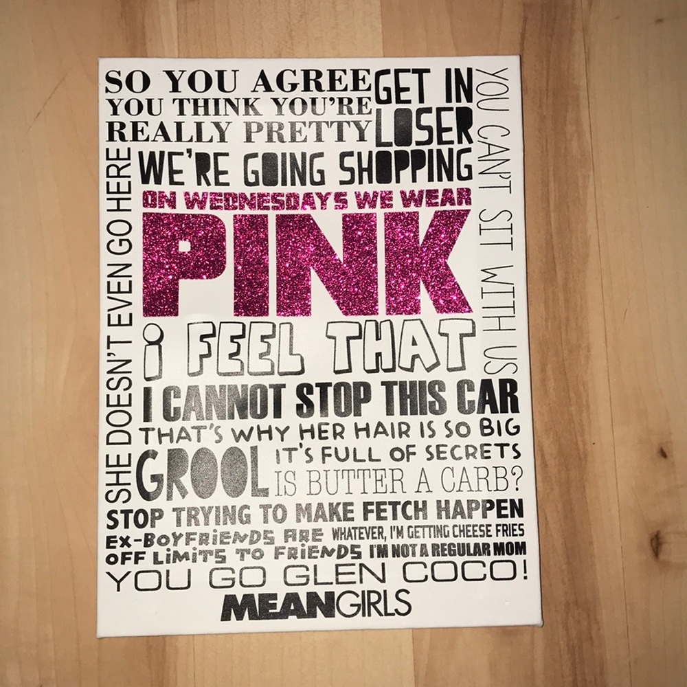 Mean Girls Wall Art